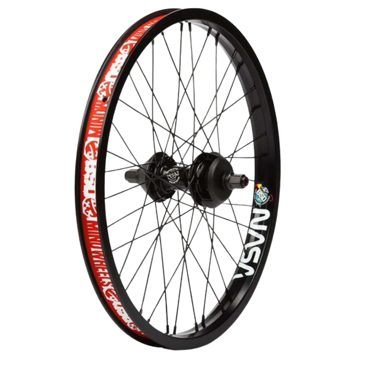 BSD Mind Wheel - Revolution x Nasa BMX Laufrad Hinten Black