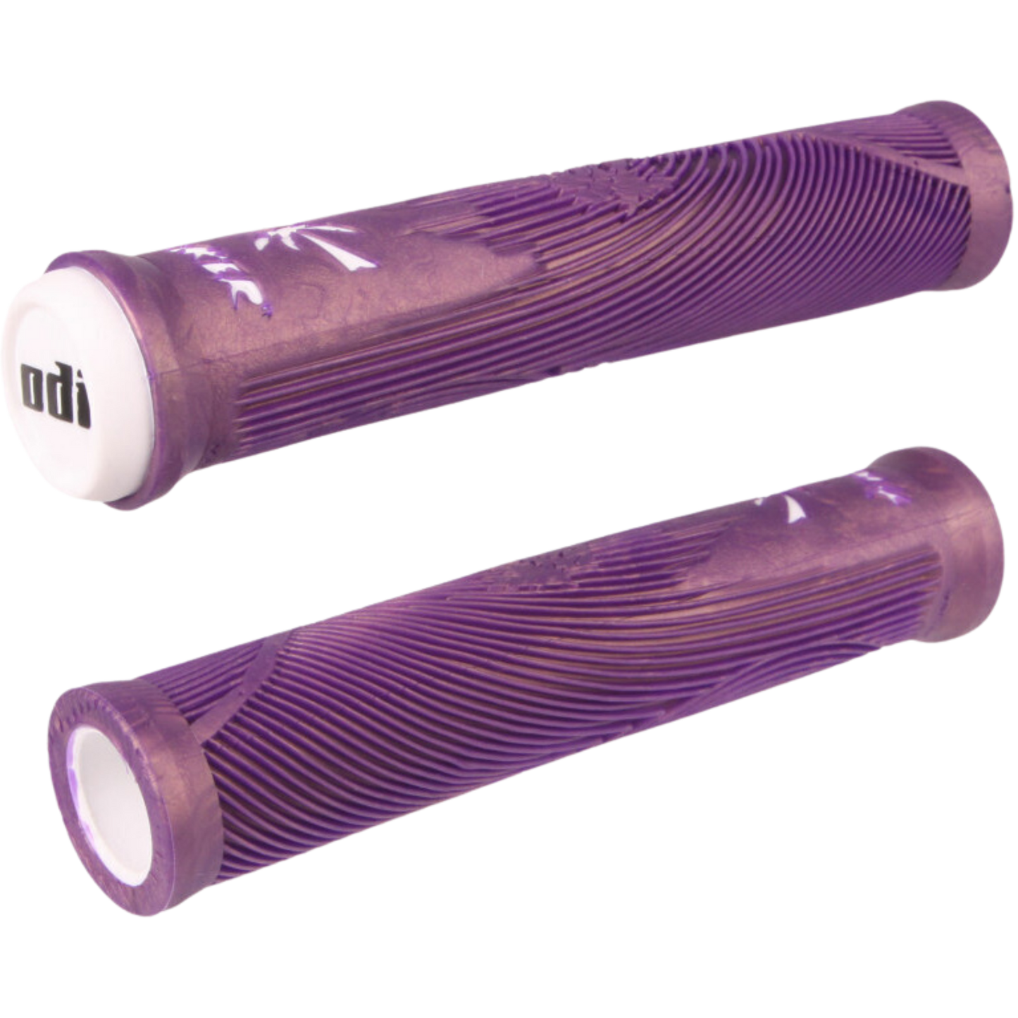 ODI BMX Griffe Hucker Signature Flangeless Purple