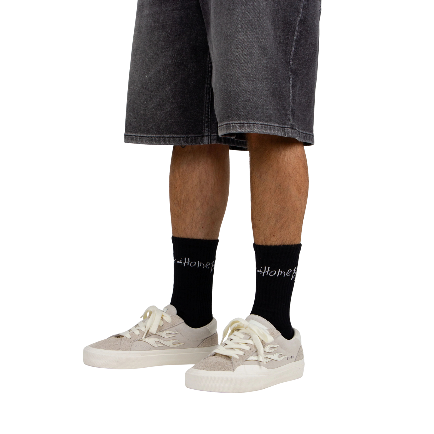 Homeboy Pencil Socken 2er Set Black