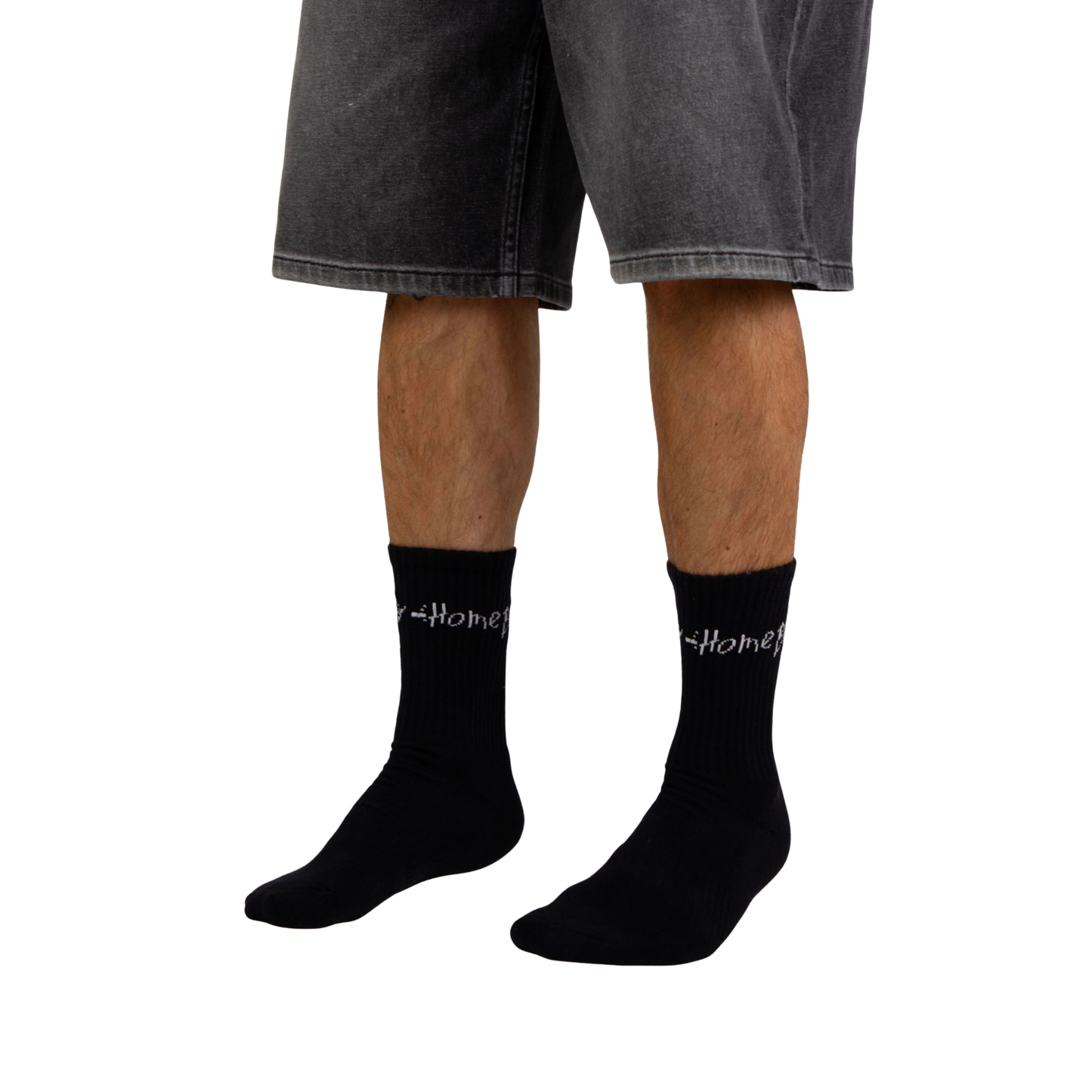 Homeboy Pencil Socken 2er Set Black