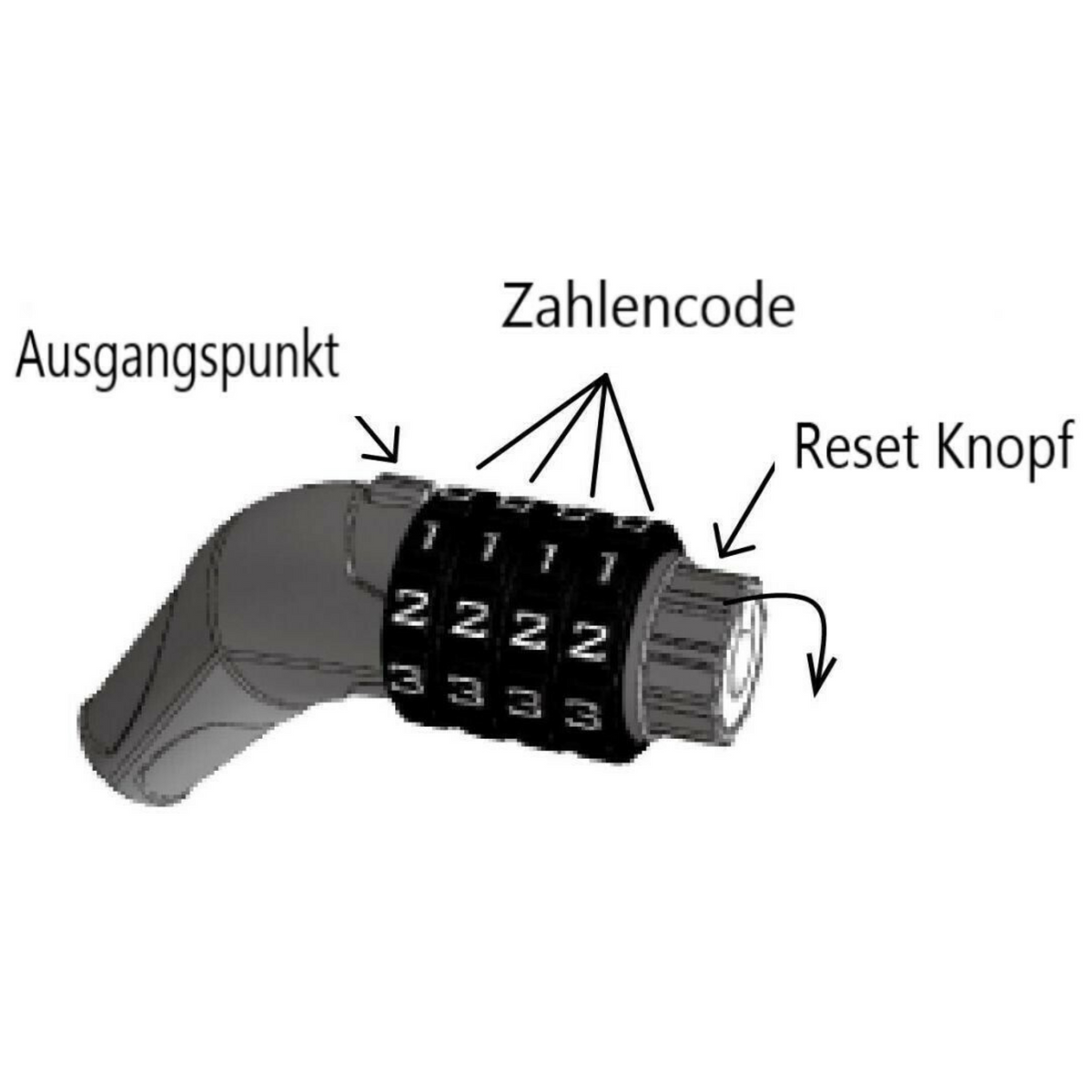 Voxom Sch4 Fahrradschloss