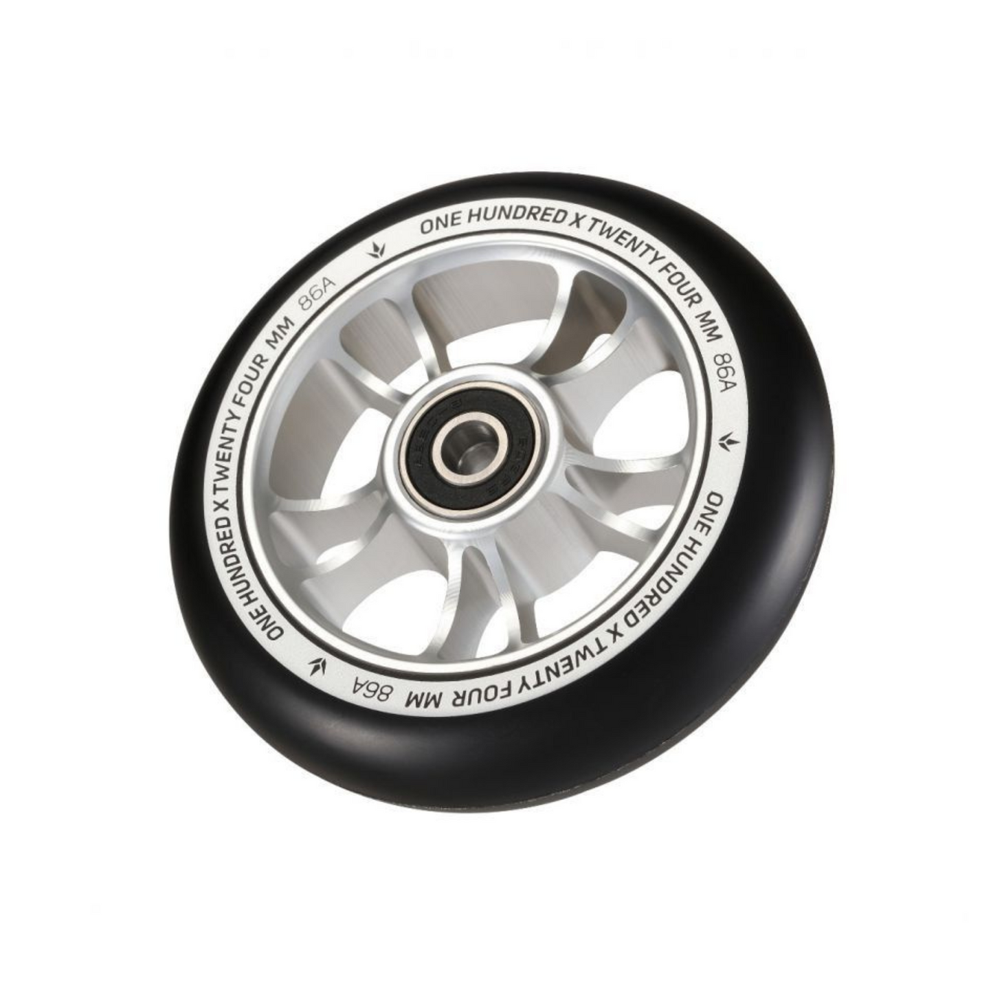 Blunt 10 Spokes Stunt Scooter Rolle 100mm Silver