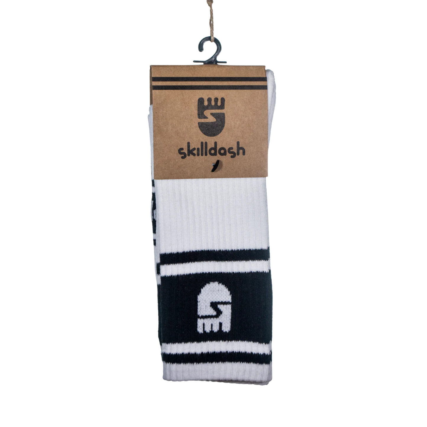 Skilldash Classic Socken White