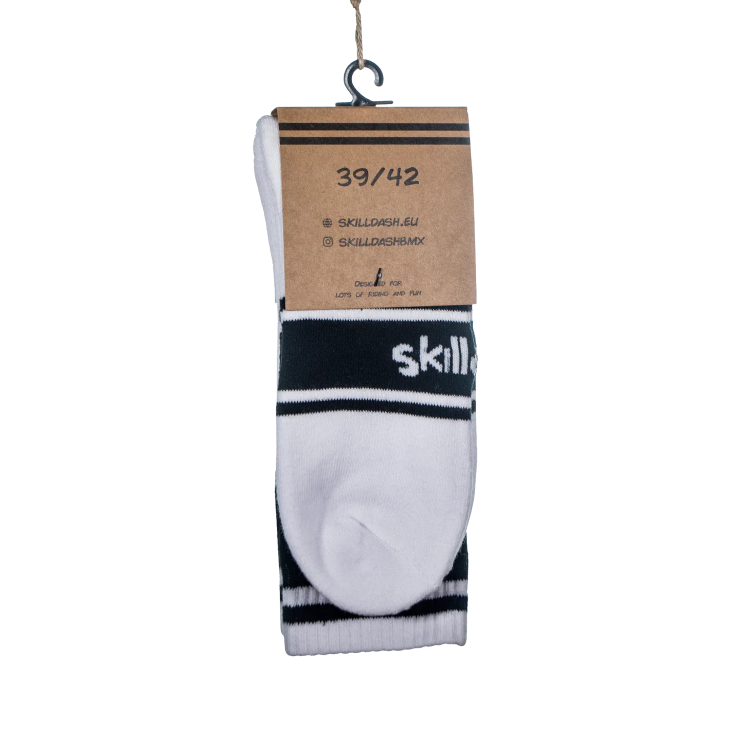 Skilldash Classic Socken White