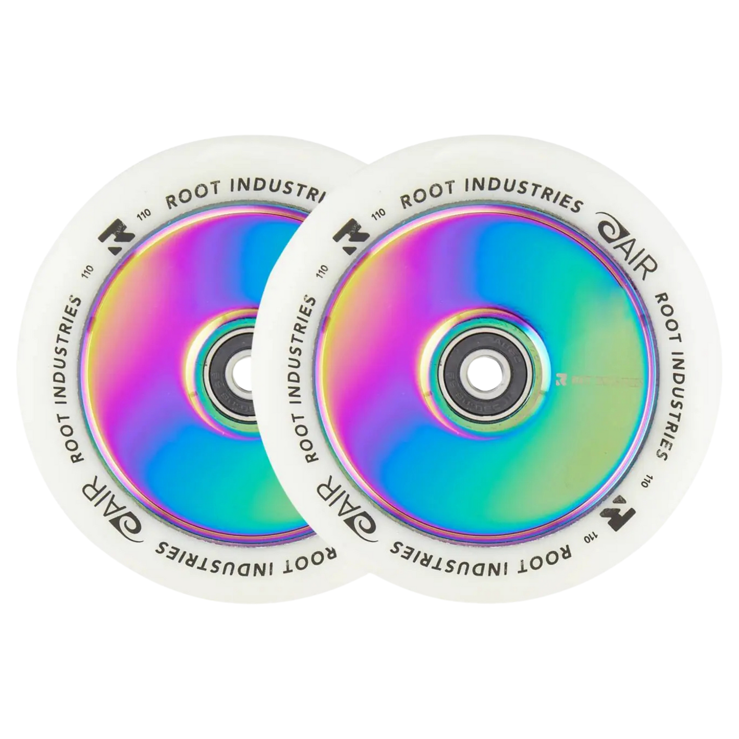 Root Air White Stunt Scooter Rollen 2er Set 110mm Neochrome