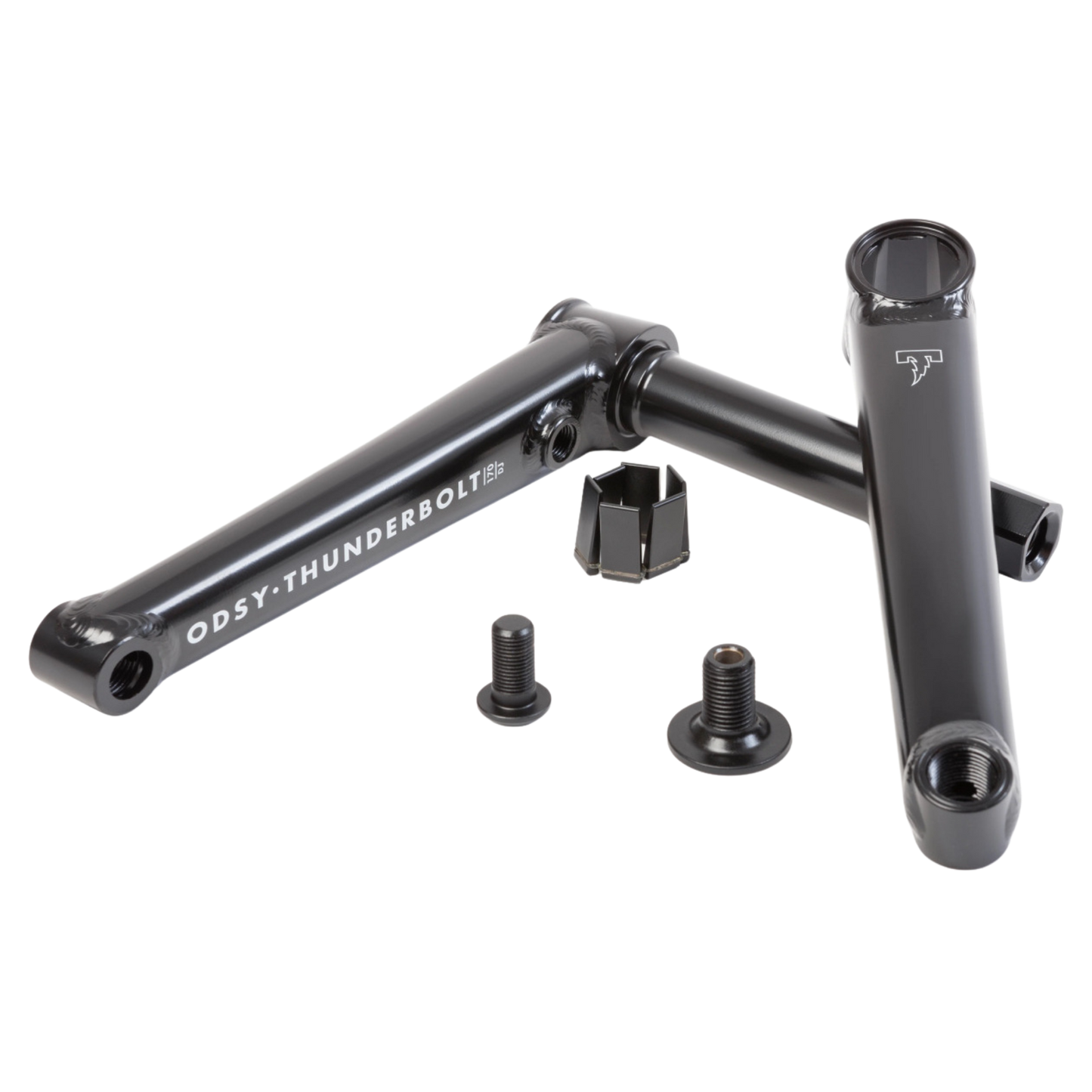 Odyssey Thunderbolt DJ BMX Kurbel Black
