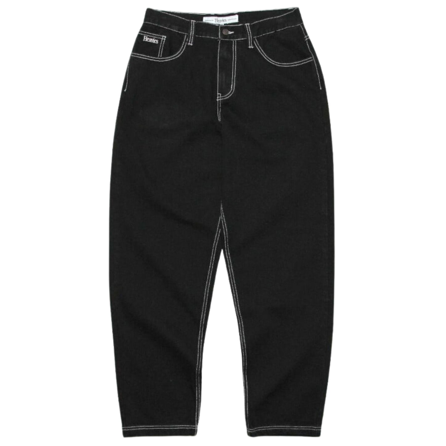 Heavies Classic Jeans Hose Black