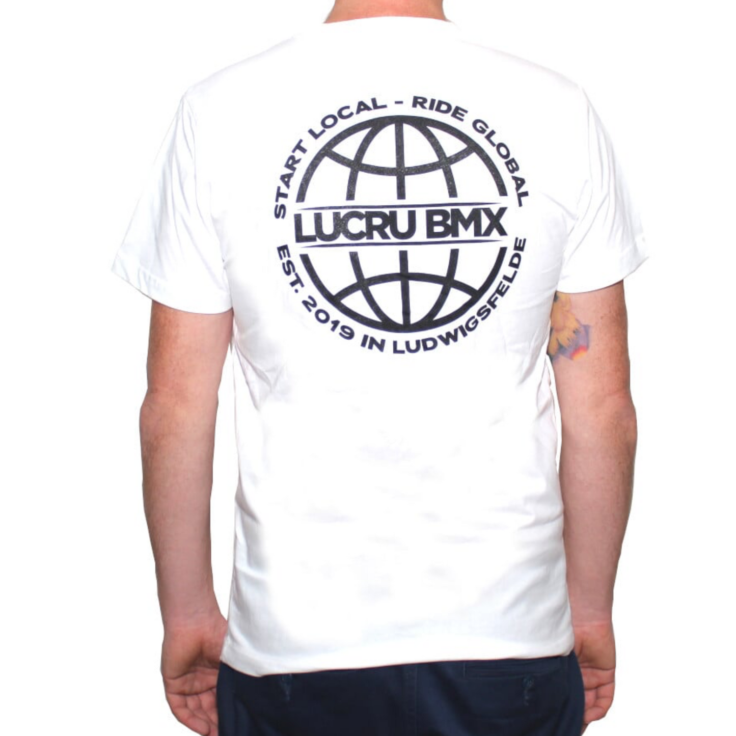 LucruBMX Global T-Shirt White
