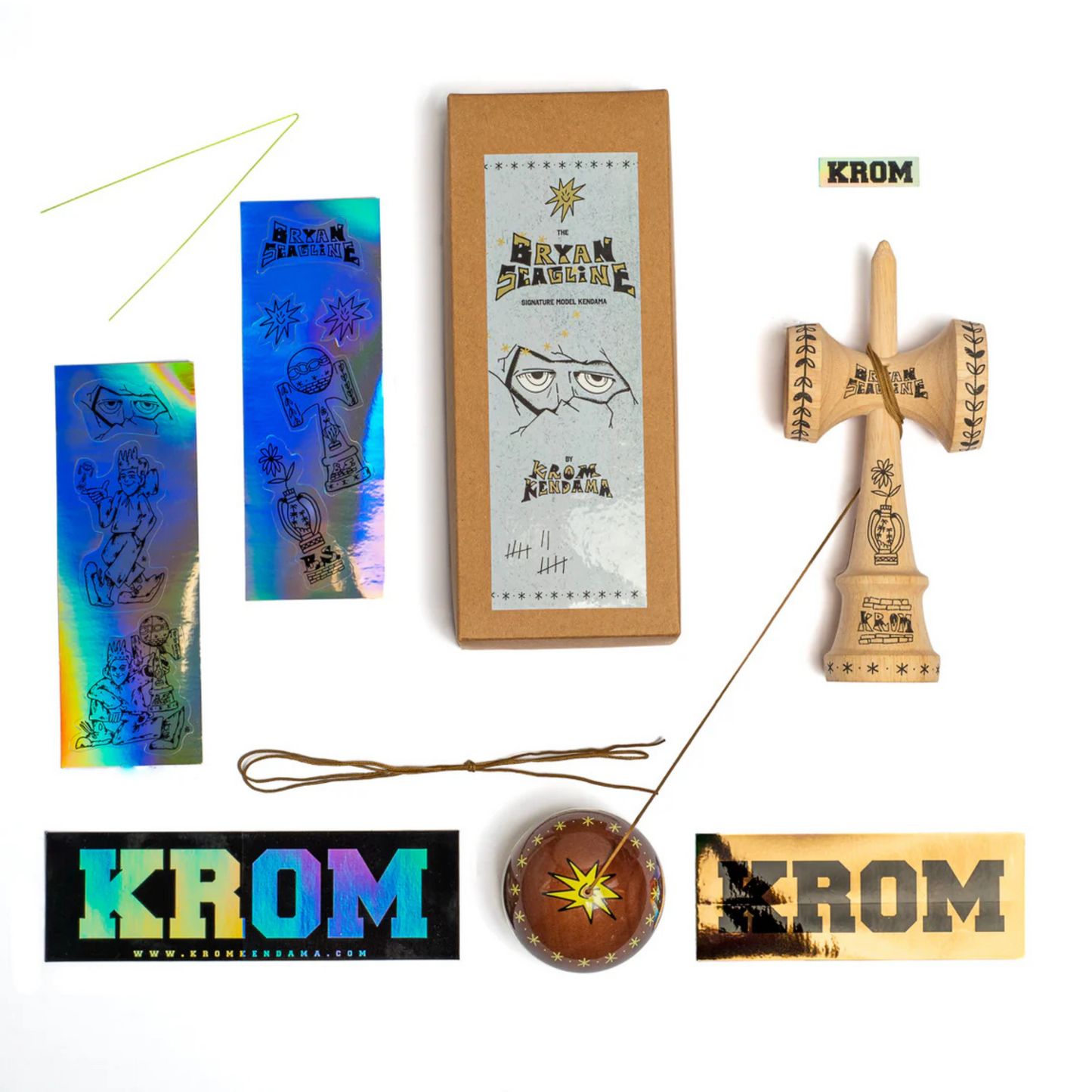 Krom Bryan Scagline Signature MOD Kendama