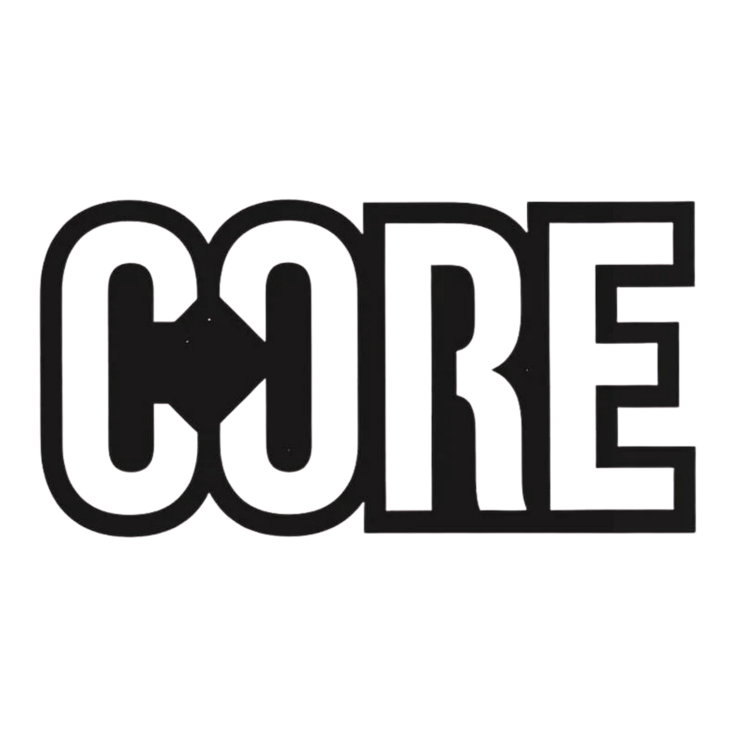 Core Classic Stunt Scooter Sticker Black