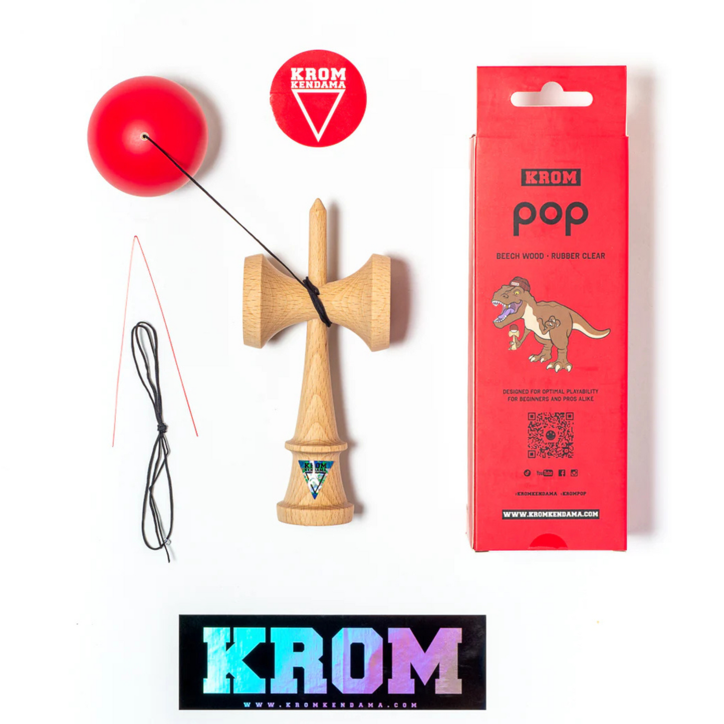Krom POP Kendama Red