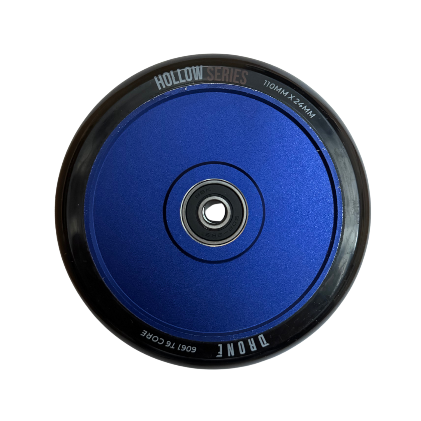 Drone Hollow Stunt Scooter Rolle 110mm Blue