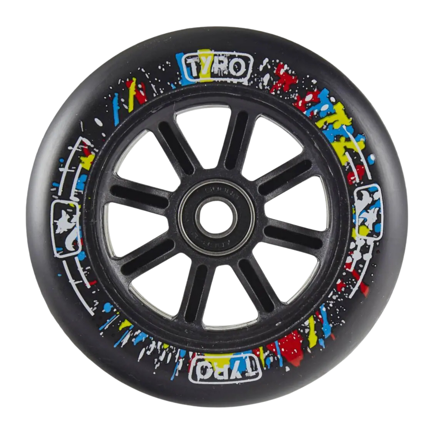 Longway Tyro Nylon Core Stunt Scooter Rolle 100mm Black