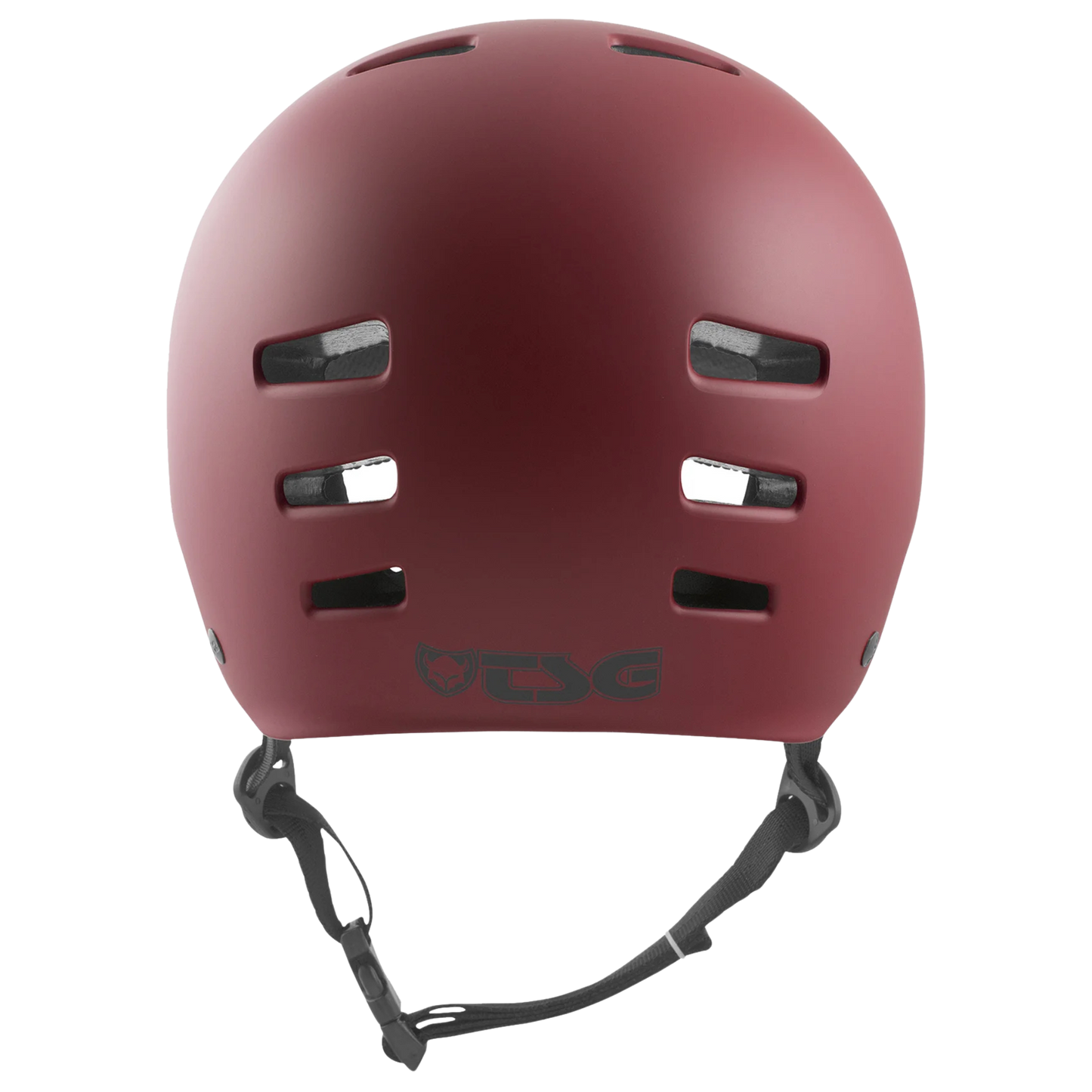TSG Evolution Solid Color Helm Satin Oxblood