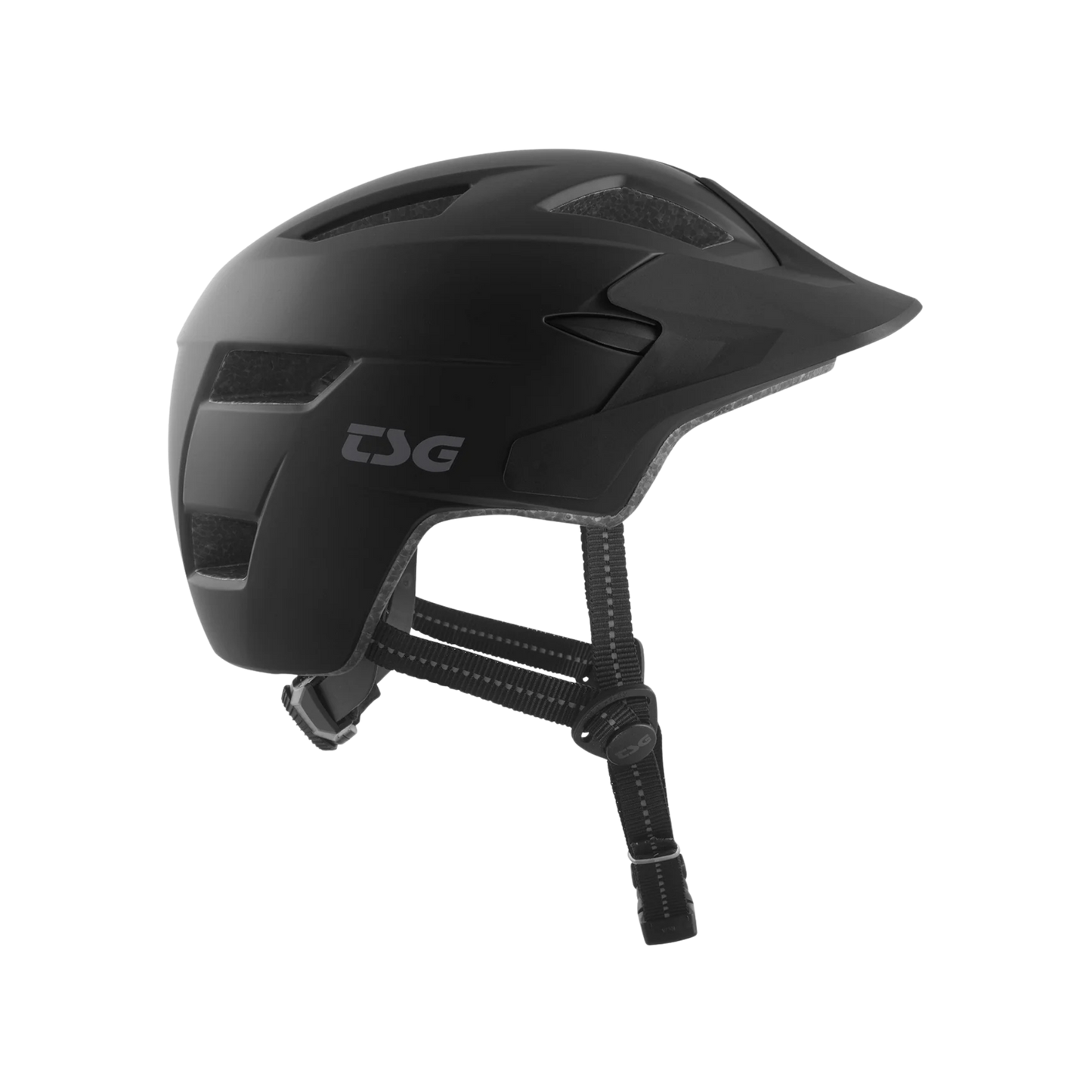 TSG Cadete Solid Color Helm Satin Black