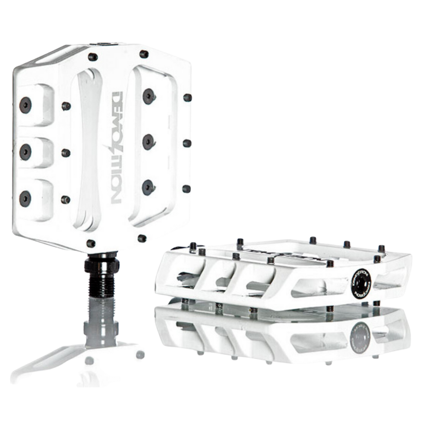Demolition Trooper CNC BMX Pedalen White