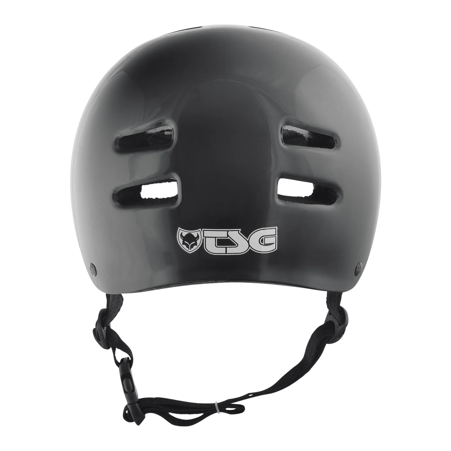 TSG Skate/BMX Solid Color Helm Injected Black