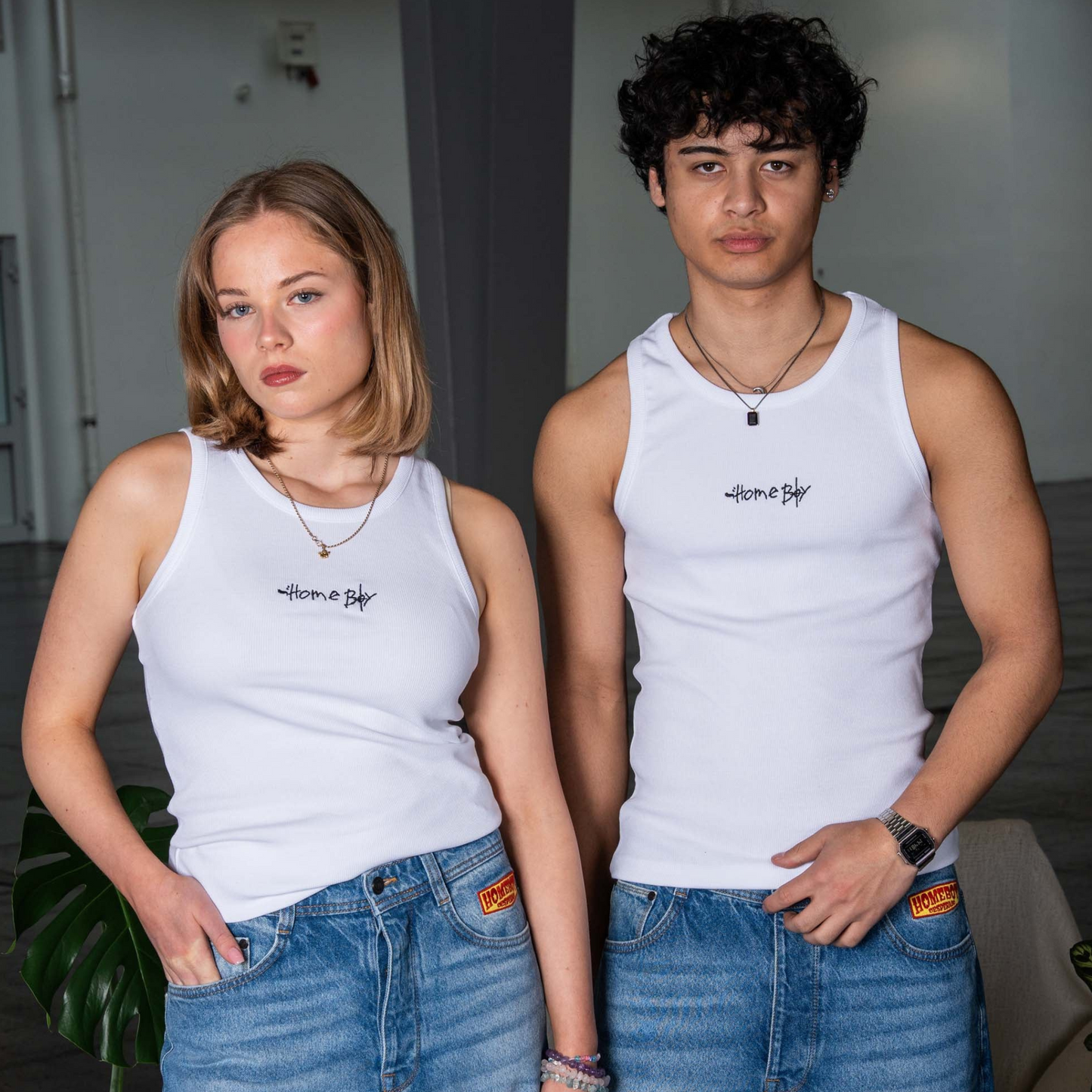 Homeboy Tank Top Achsel H. White
