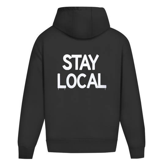 Alliance BMX Stay Local Oversize Hoodie Black