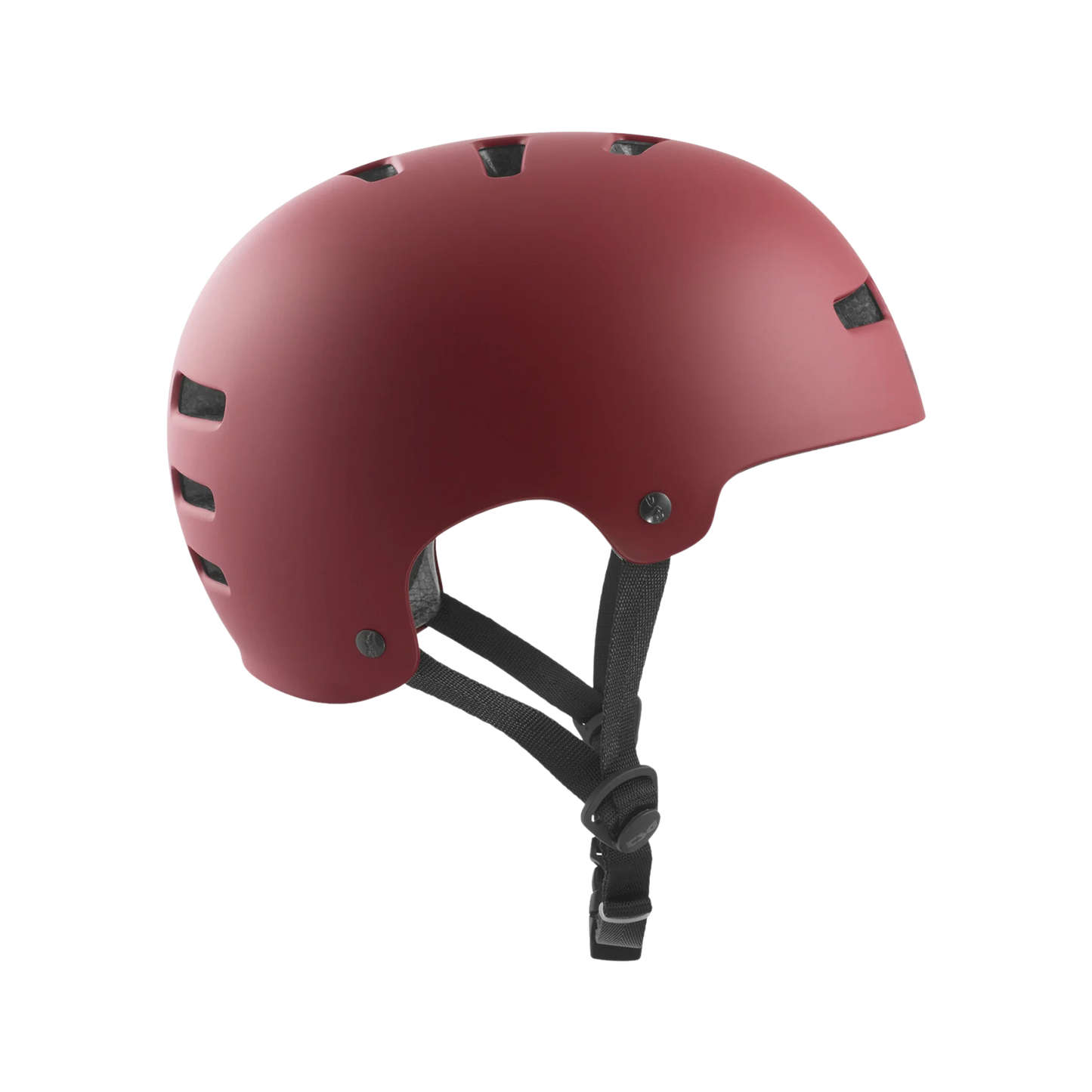 TSG Evolution Solid Color Helm Satin Oxblood