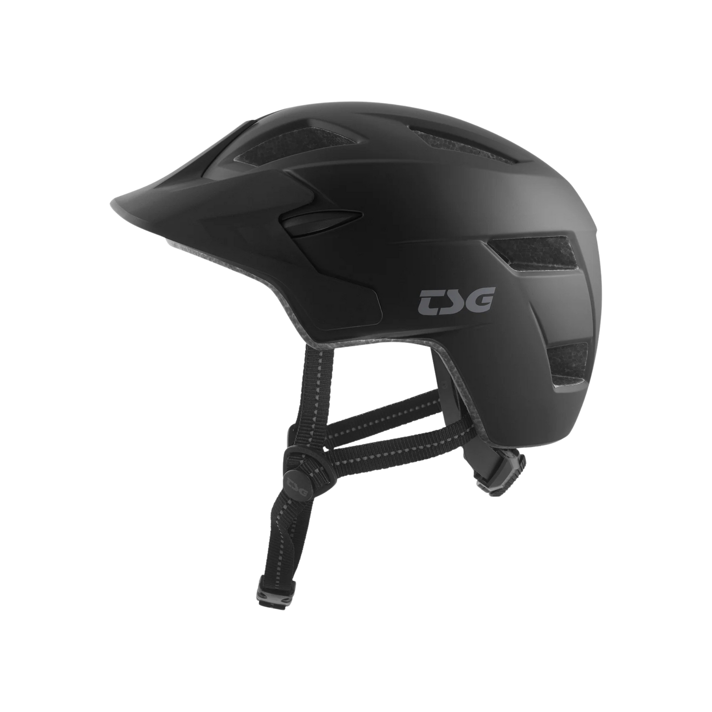 TSG Cadete Solid Color Helm Satin Black