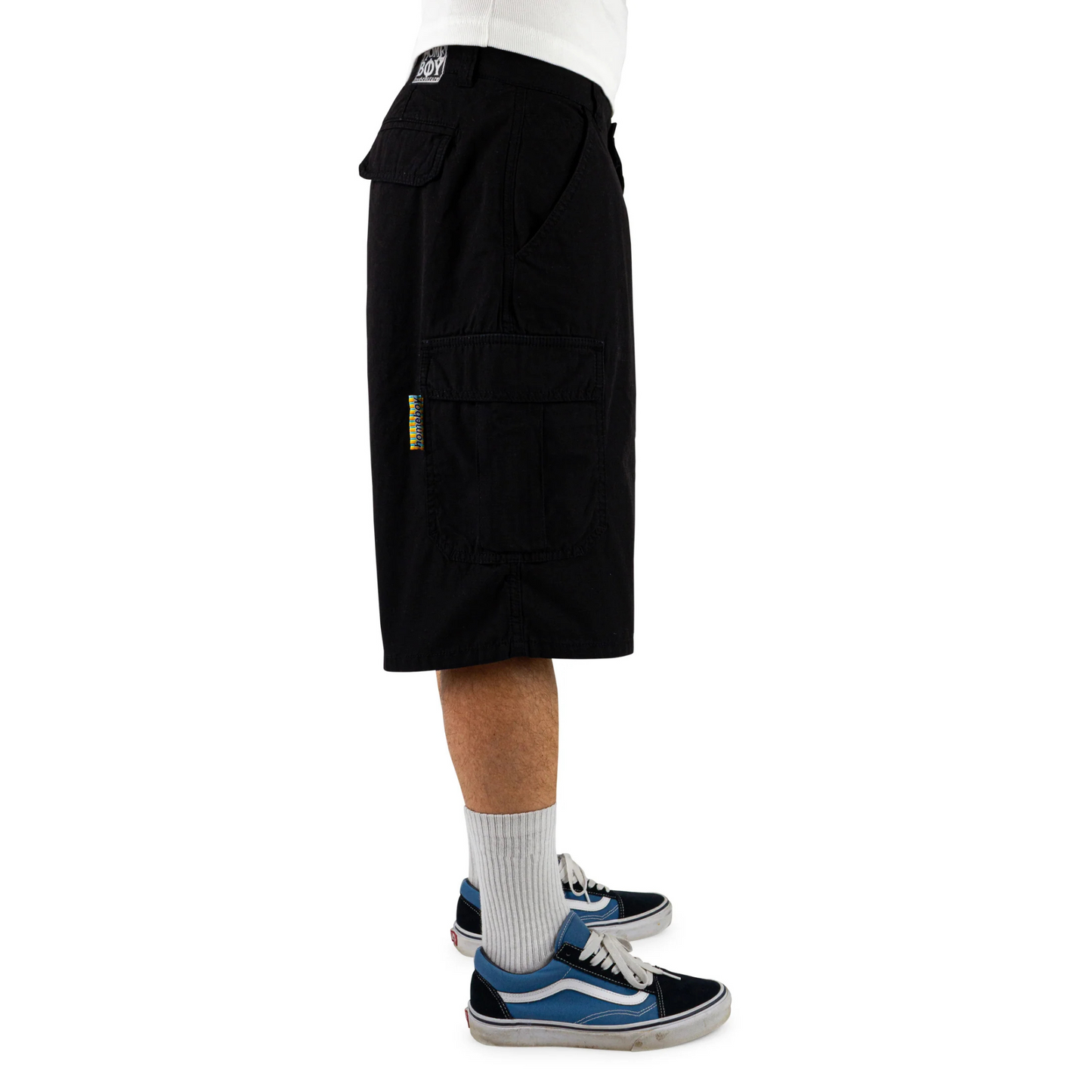 Homeboy X-tra Monster Cargo Shorts Black