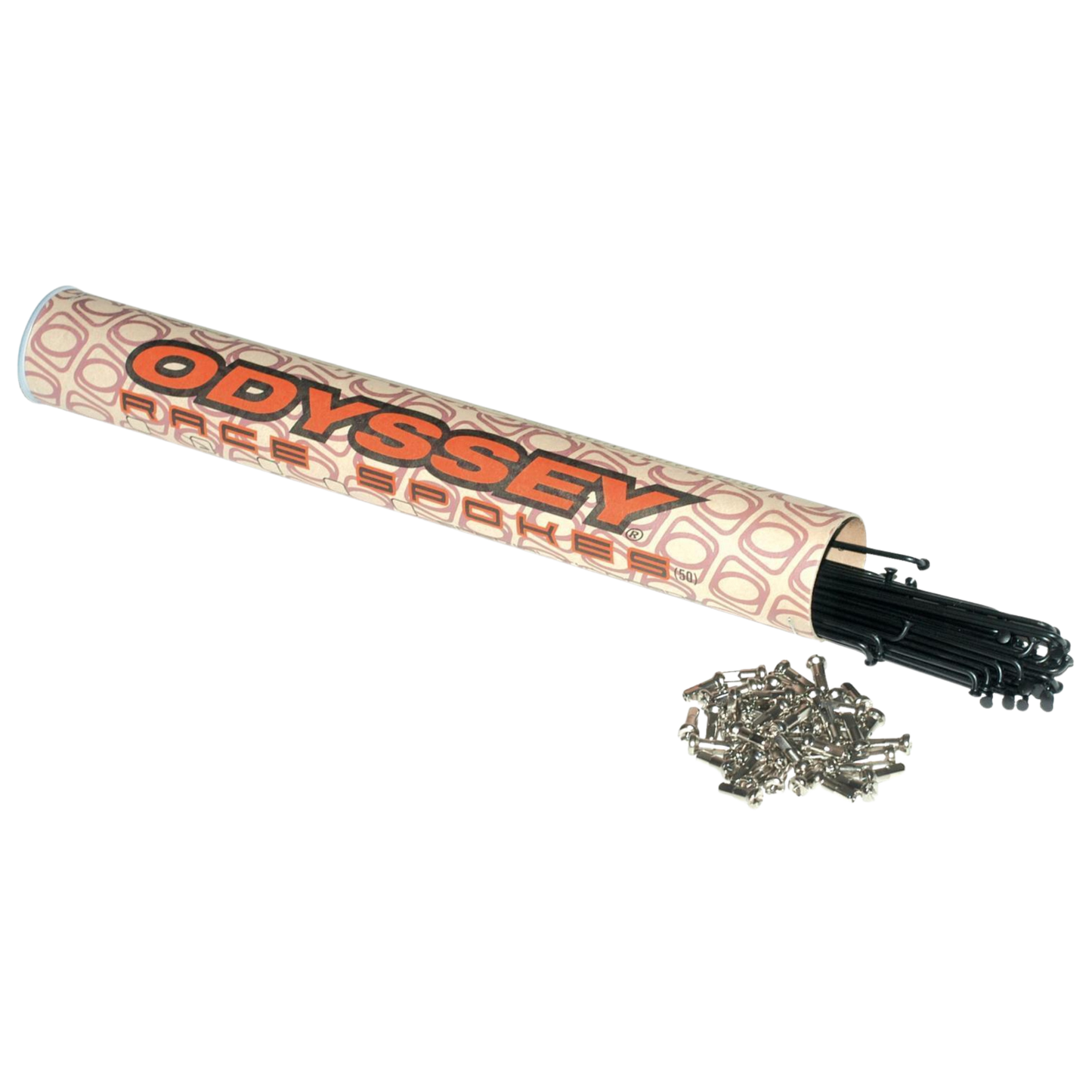 Odyssey Speichen (Pack of 40 & Nipples) BMX Speichen Black
