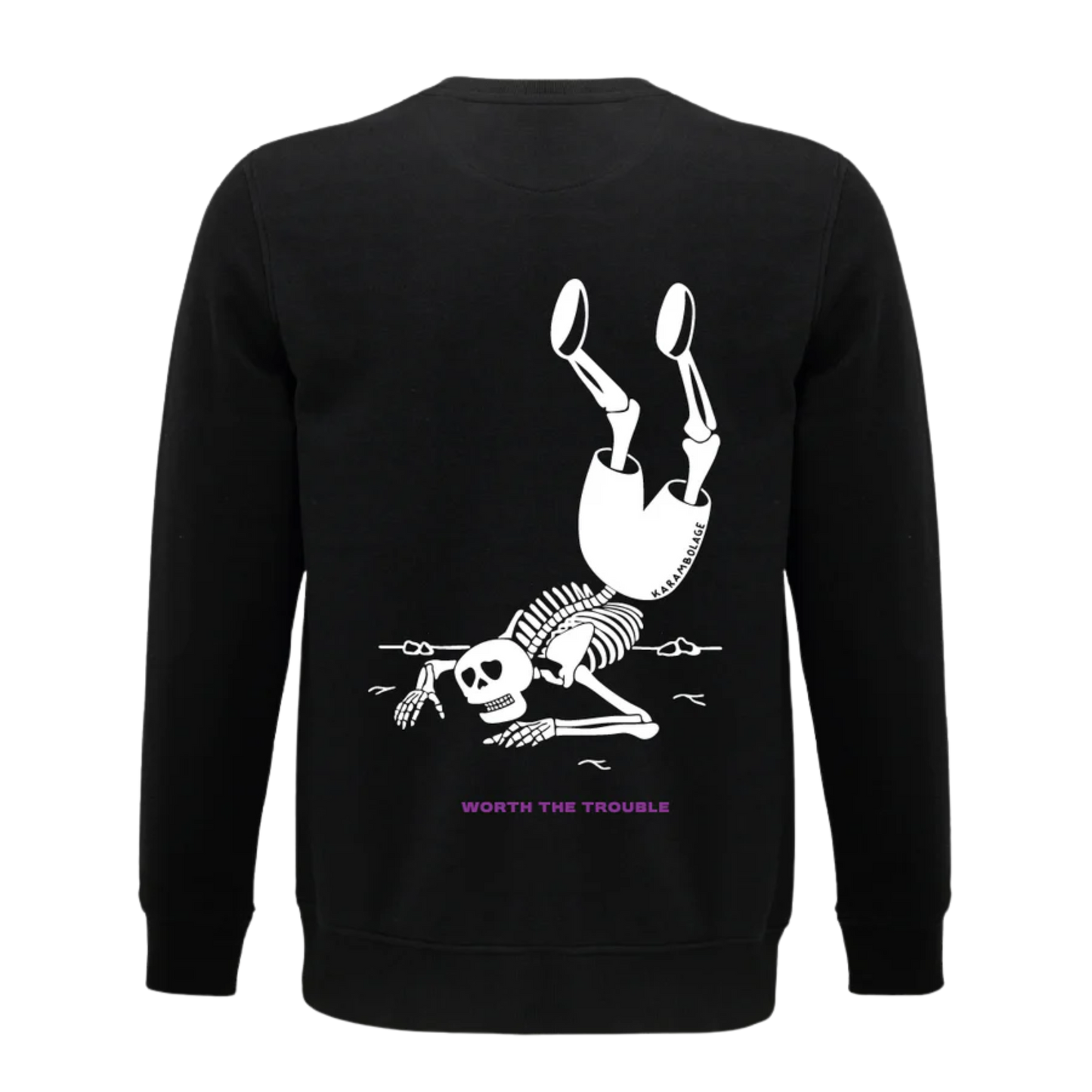 Skilldash Worth The Trouble Crewneck Pullover