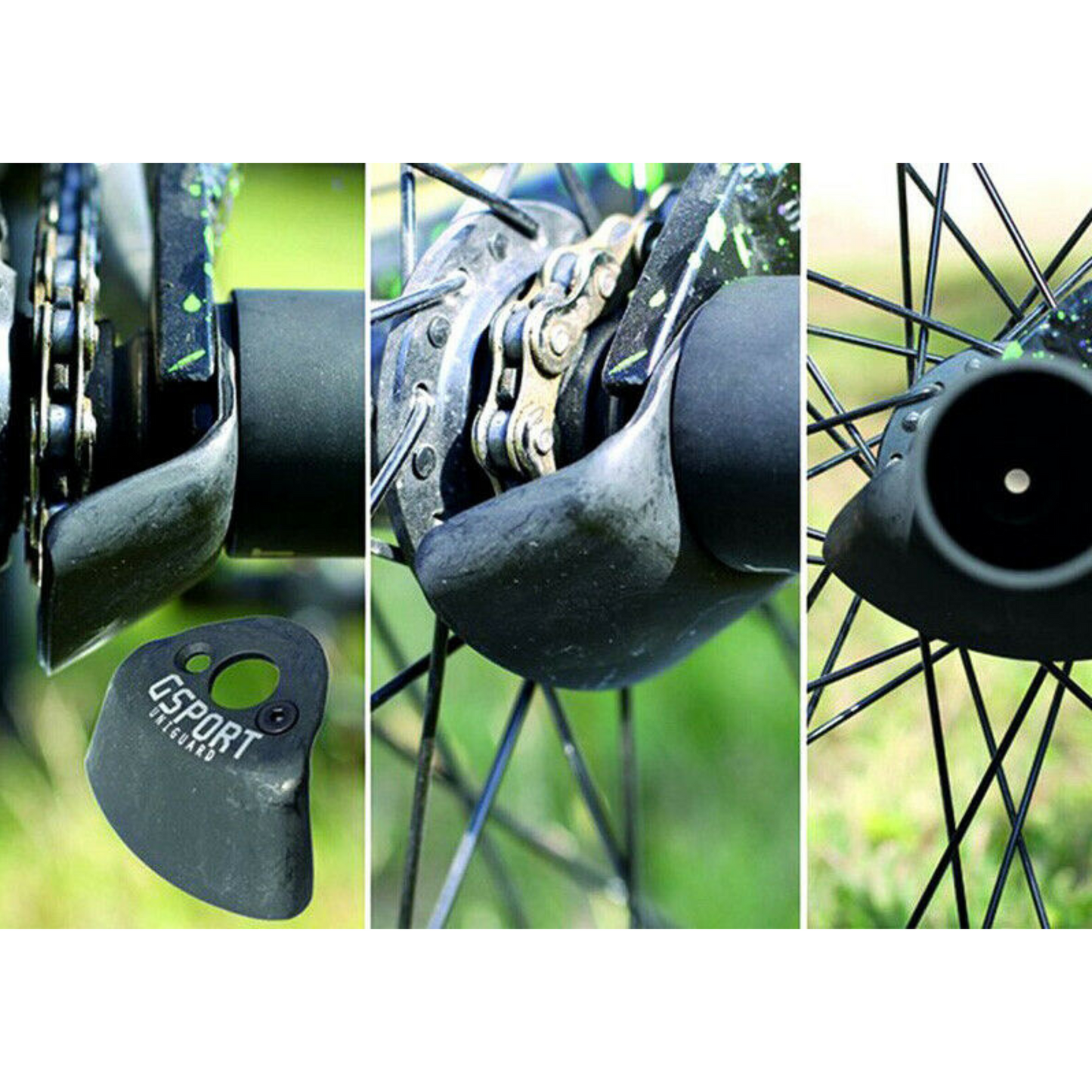 G-Sport Uniguard BMX HubGuard Hinten Black