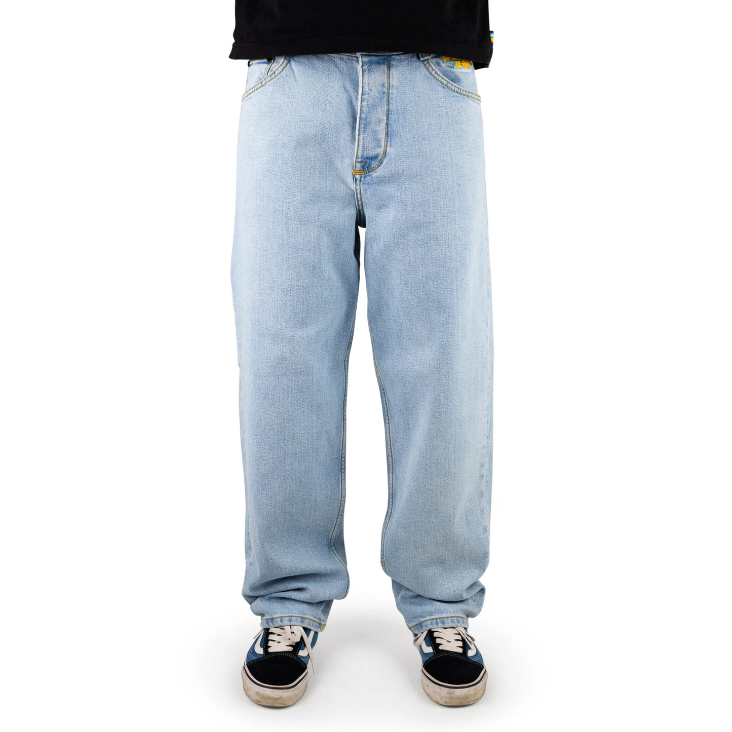 Homeboy X-tra Baggy Denim Jeans Hose Moon
