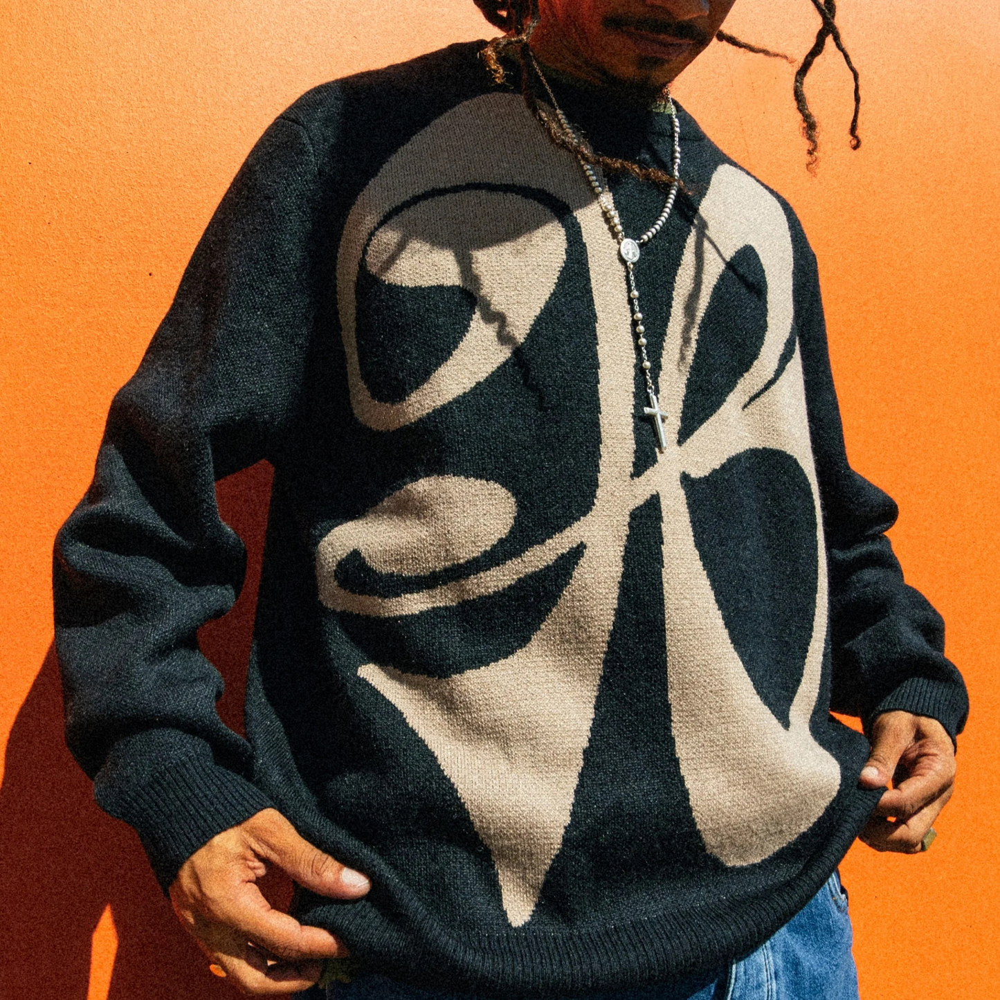Homeboy Butterfly Knit Crewneck Pullover
