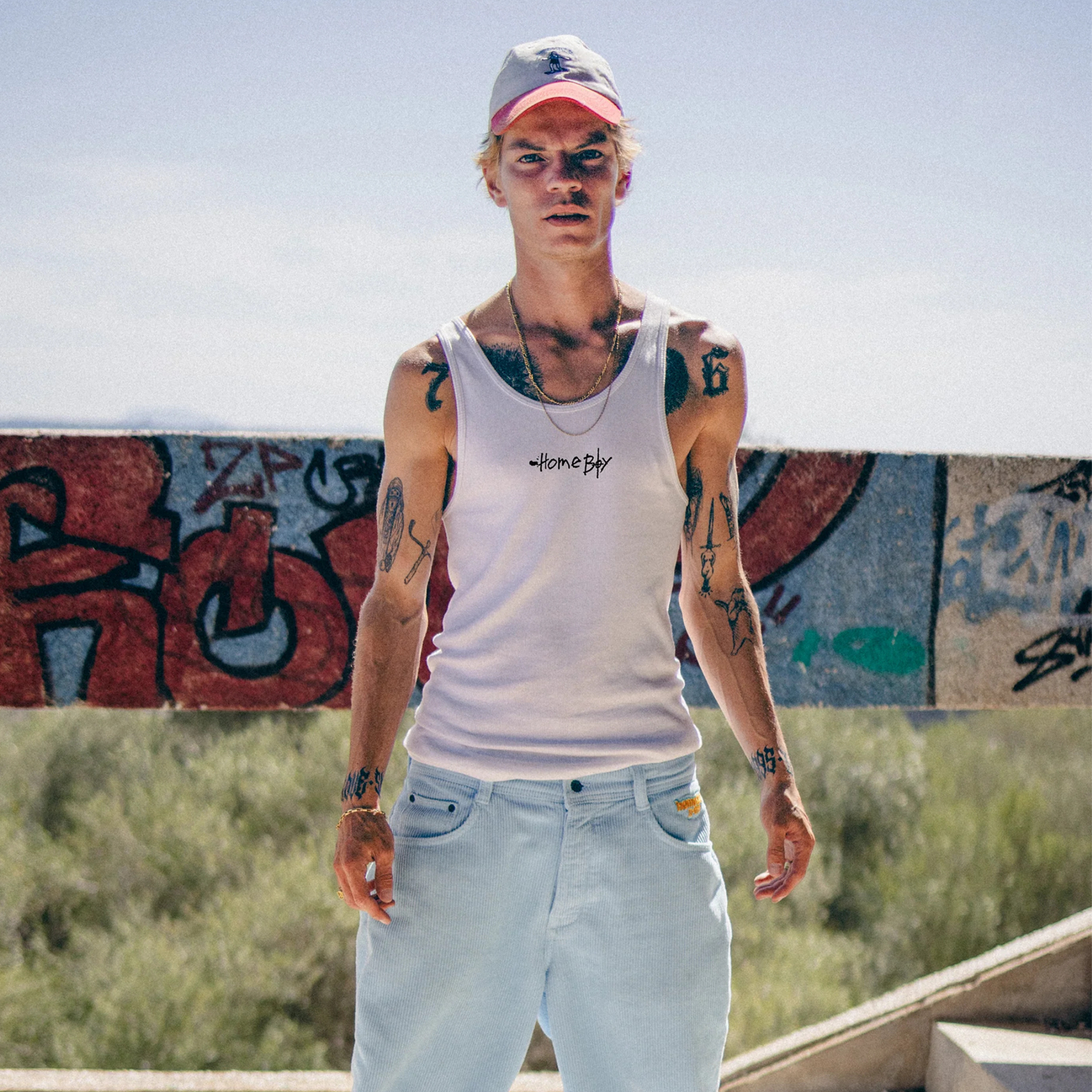 Homeboy Tank Top Achsel H. White