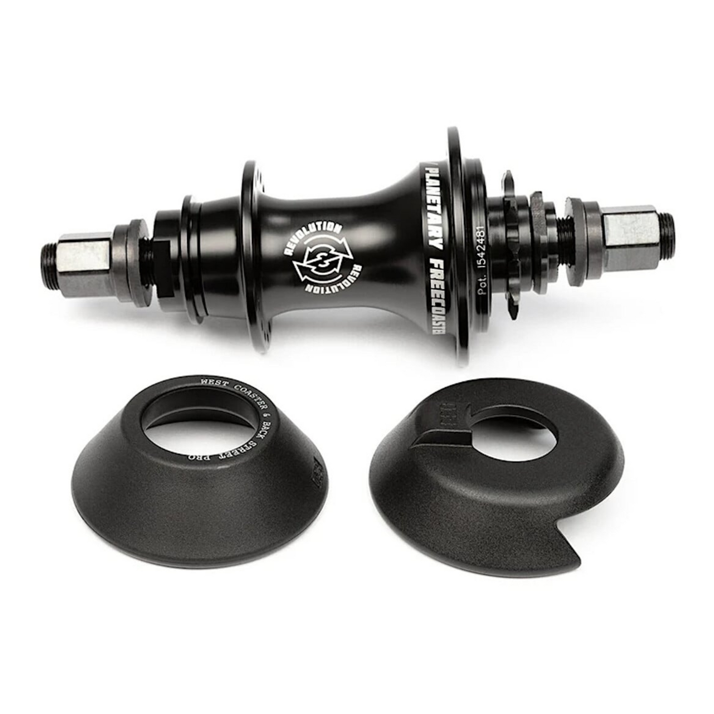 BSD Revolution BMX Freecoasternabe Black