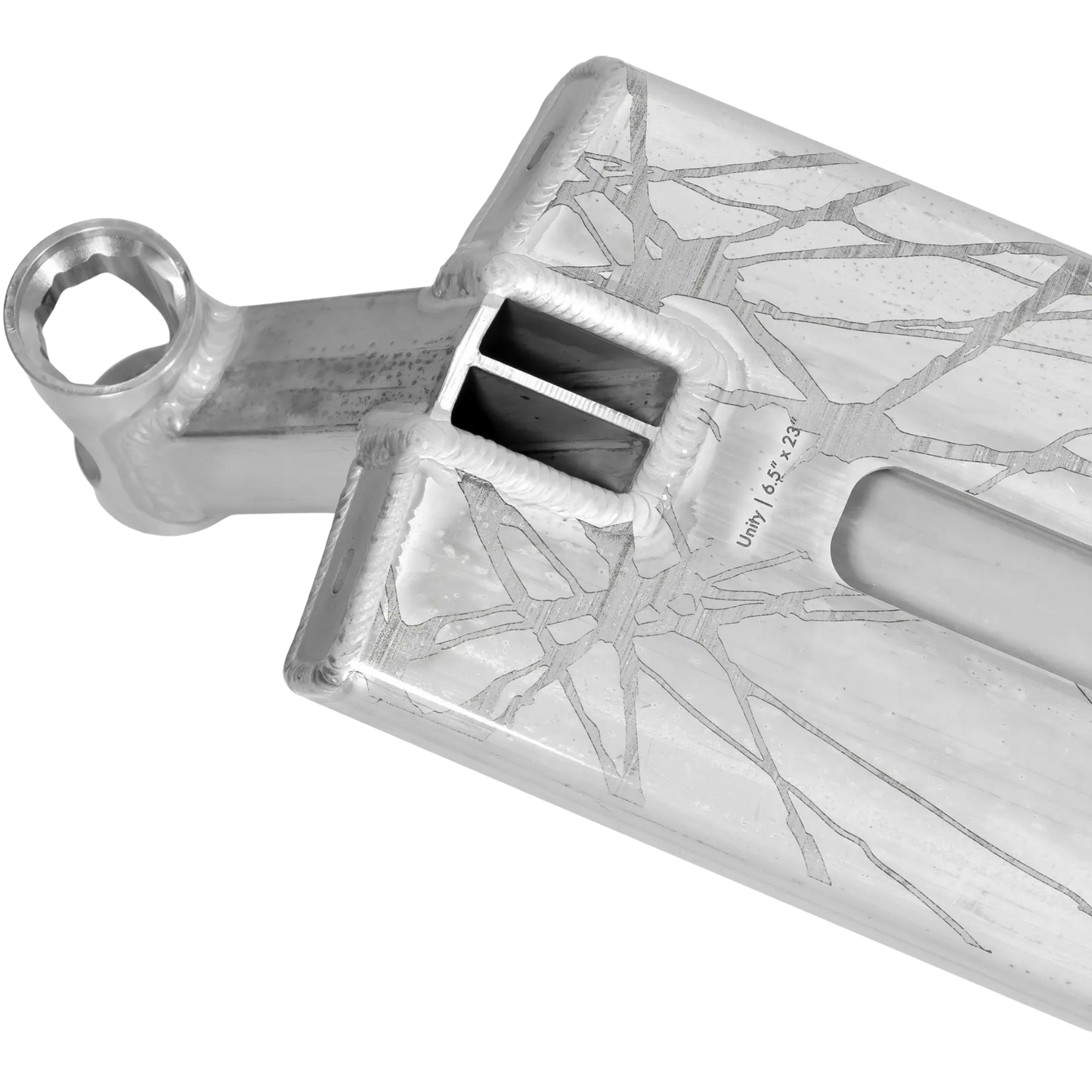 North Unity Ryan Ruegg G5 Stunt Scooter Deck Silver