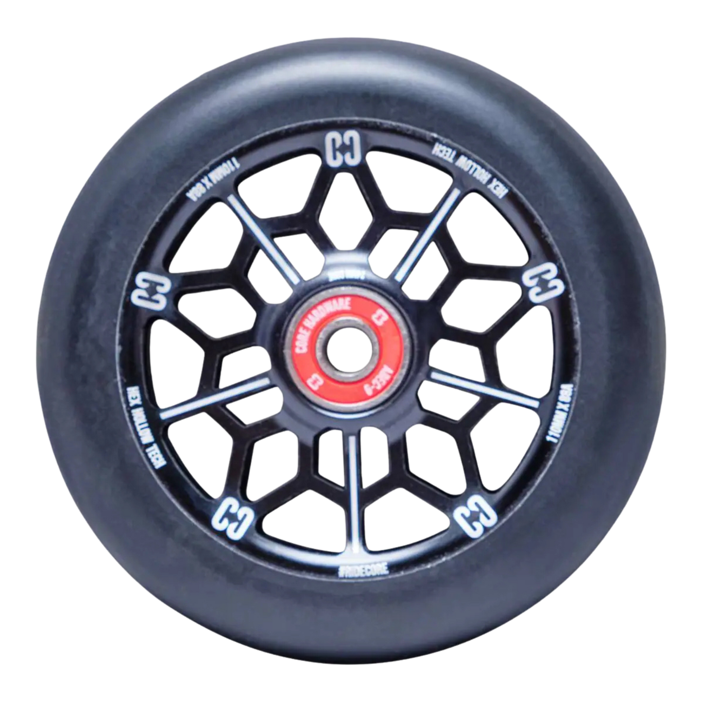 Core Hex Hollow Stunt Scooter Rolle 110mm Black