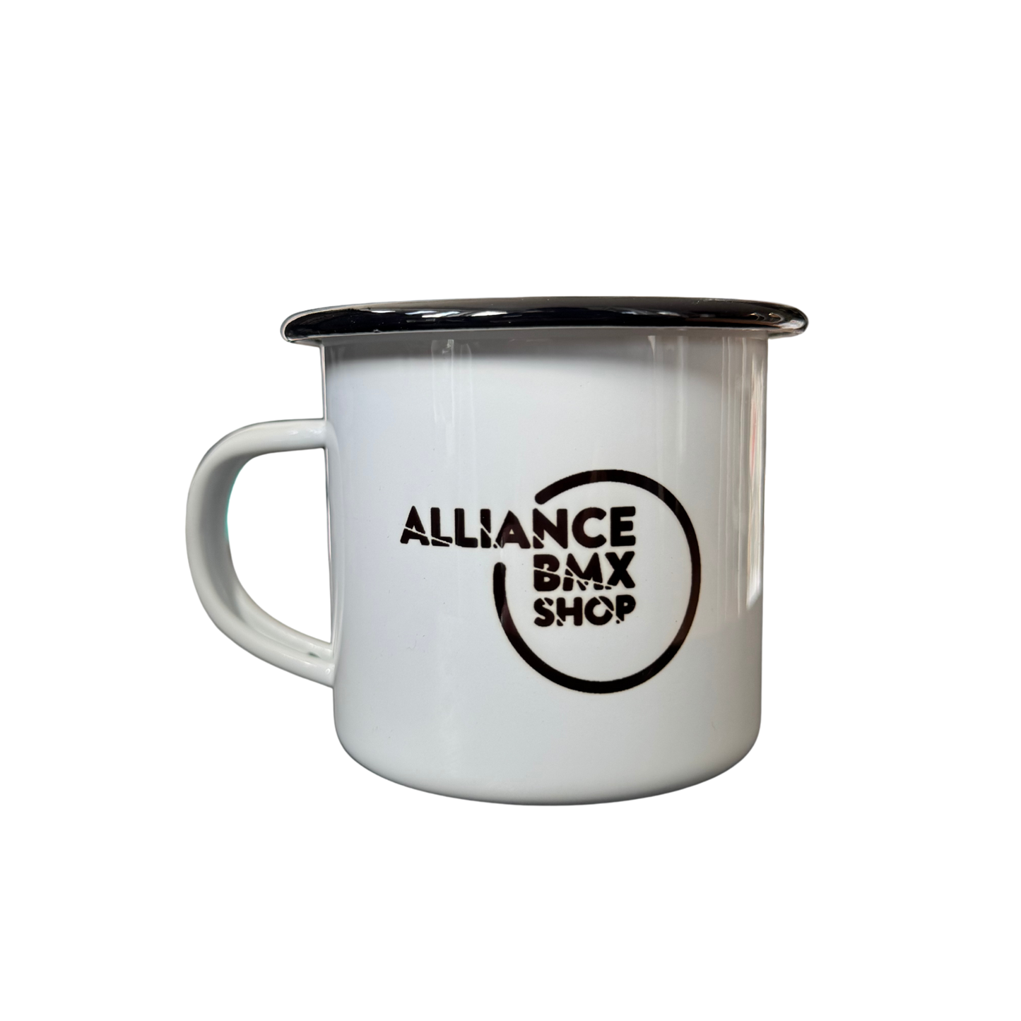 Alliance BMX Logo Emaille Tasse