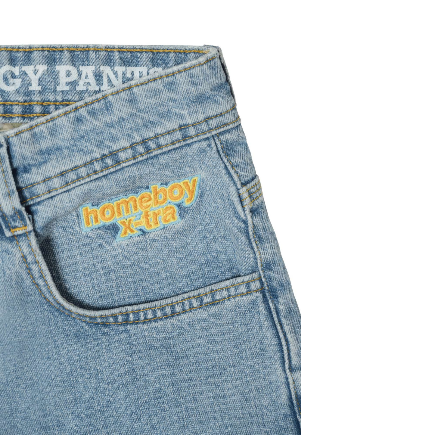 Homeboy X-tra Baggy Jeans Shorts Moon