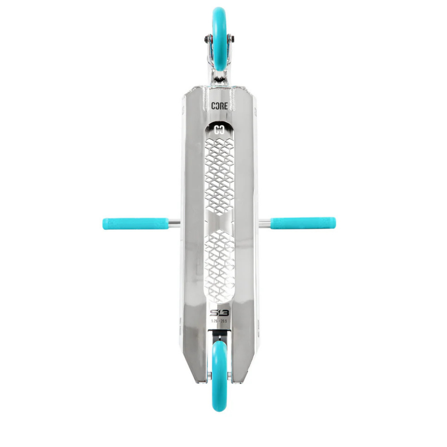 Core SL3 Stunt Scooter Chrome/Teal
