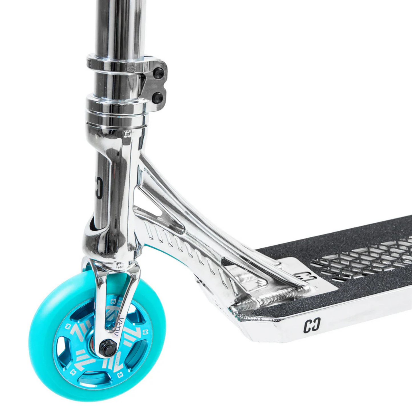 Core SL3 Stunt Scooter Chrome/Teal