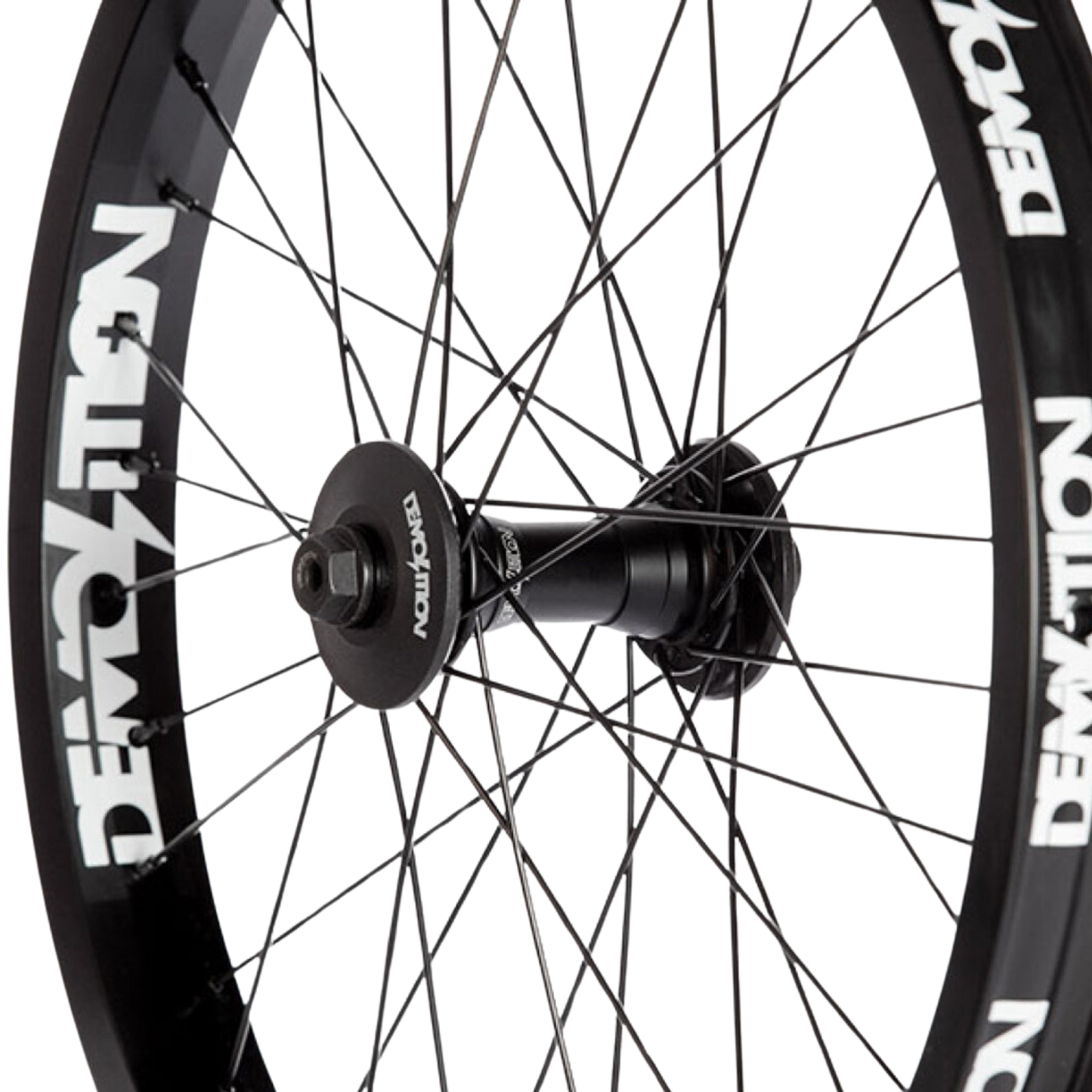 Demolition Team Plus BMX Laufrad Vorne Black