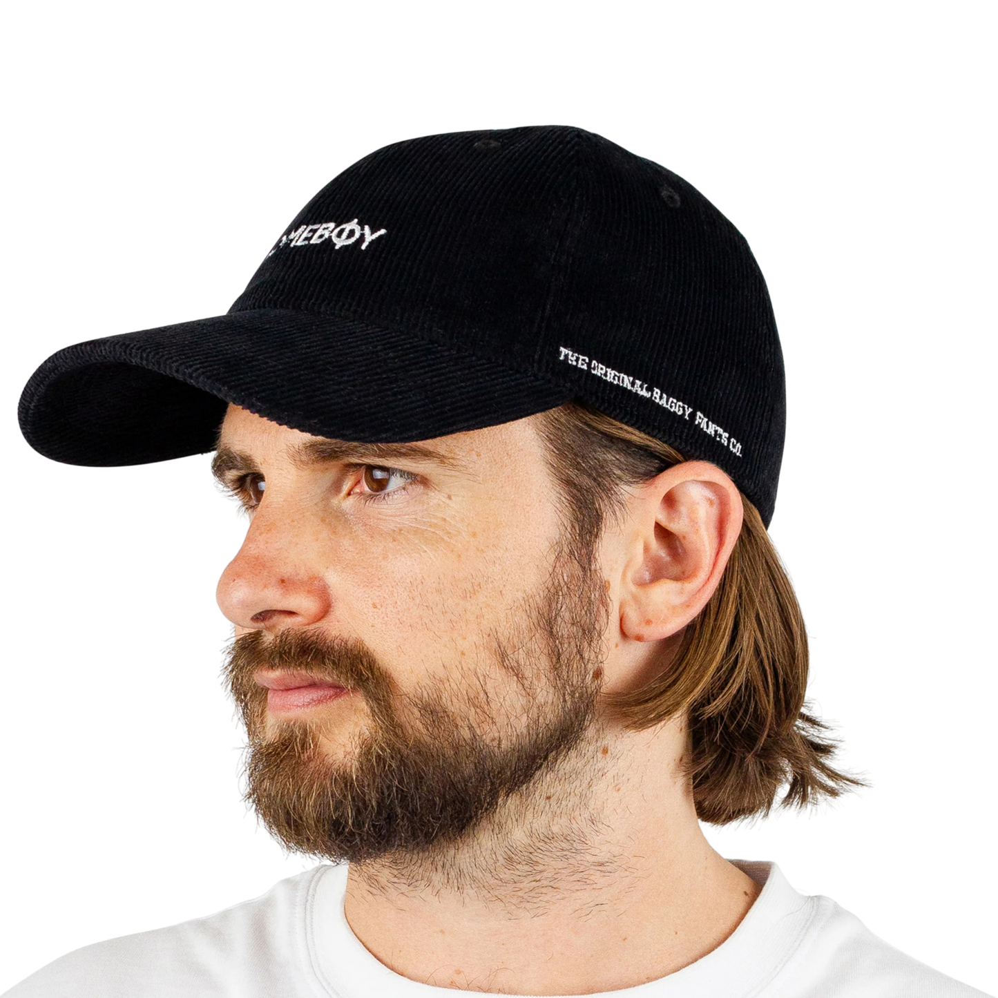 Homeboy Straight Cord Snapback Cap Black