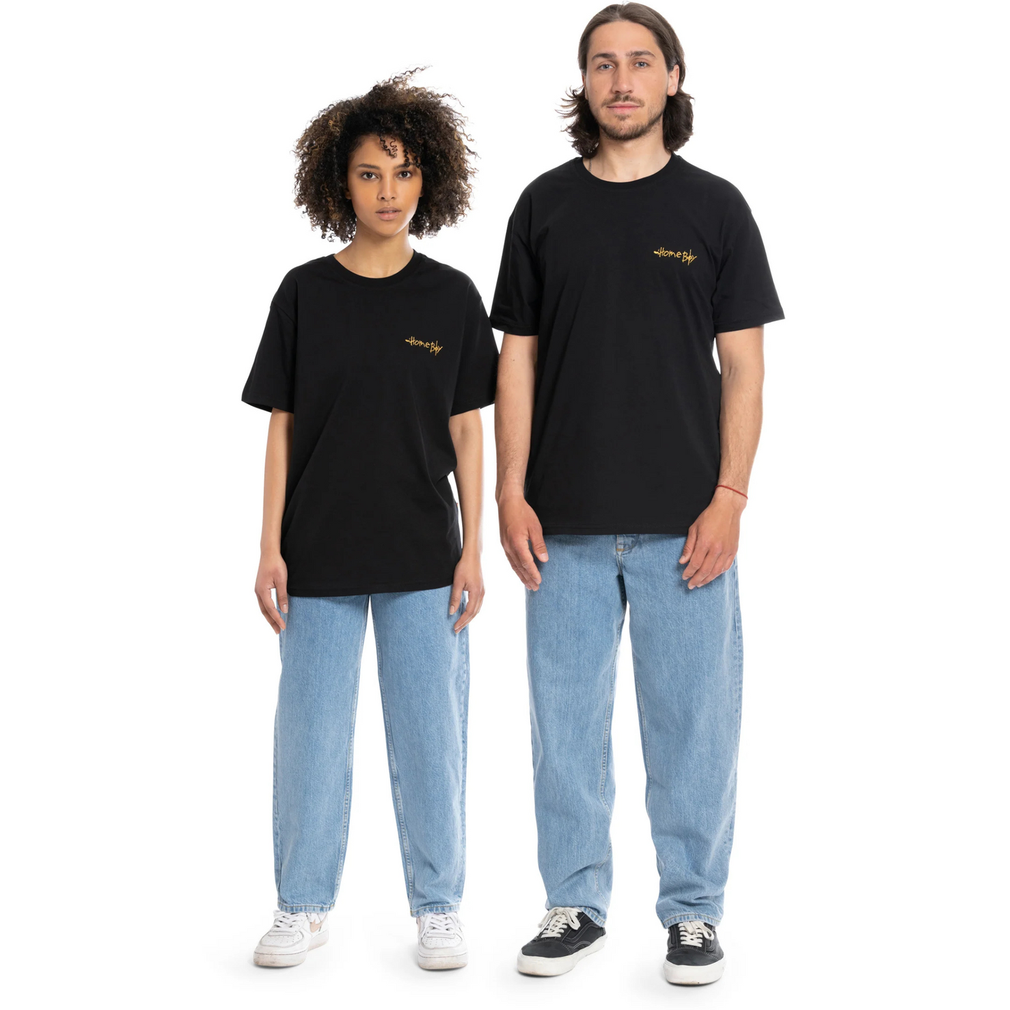 Homeboy X-tra Baggy Denim Jeans Hose Moon
