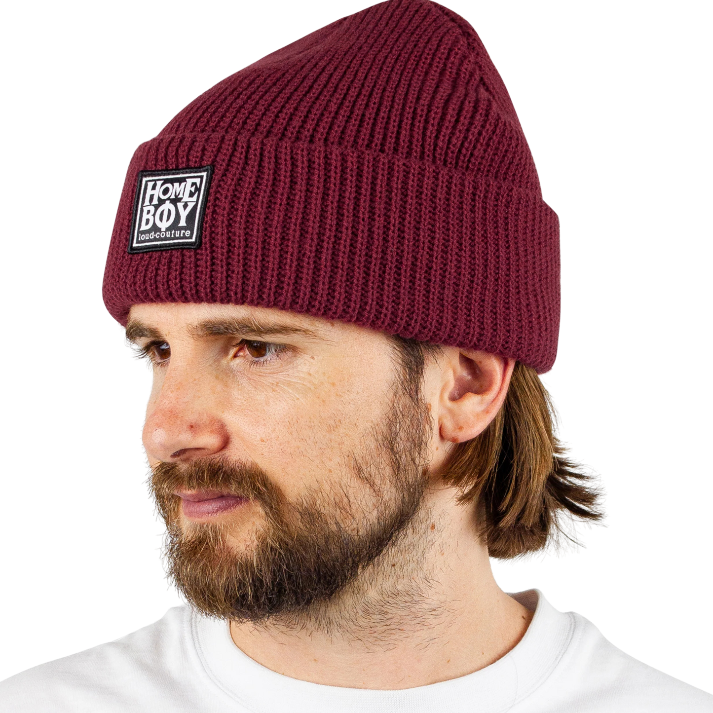 Homeboy Egg Head Beanie Italian Wine