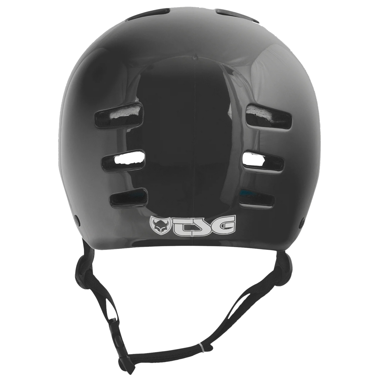 TSG Evolution Kids Solid Color Helm Injected Black