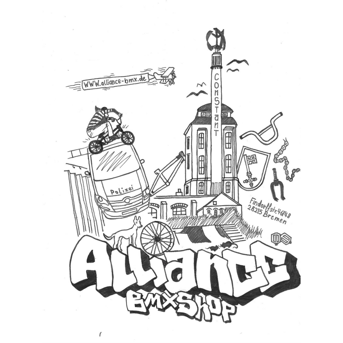 Alliance BMX "Constant" Shirt Black