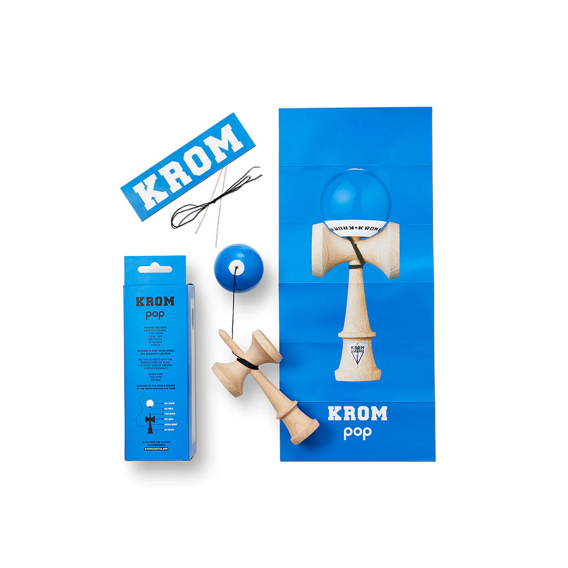 Krom POP LOL Kendama dark Blue