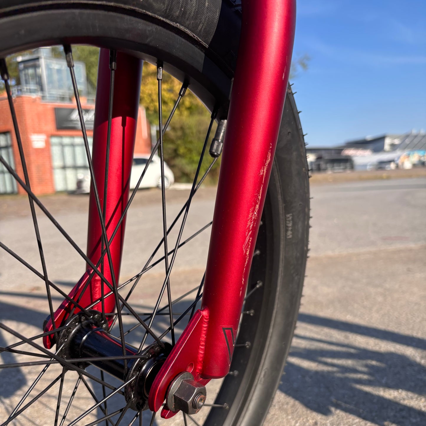 SECOND HAND Verde Eon XL BMX Matt Red