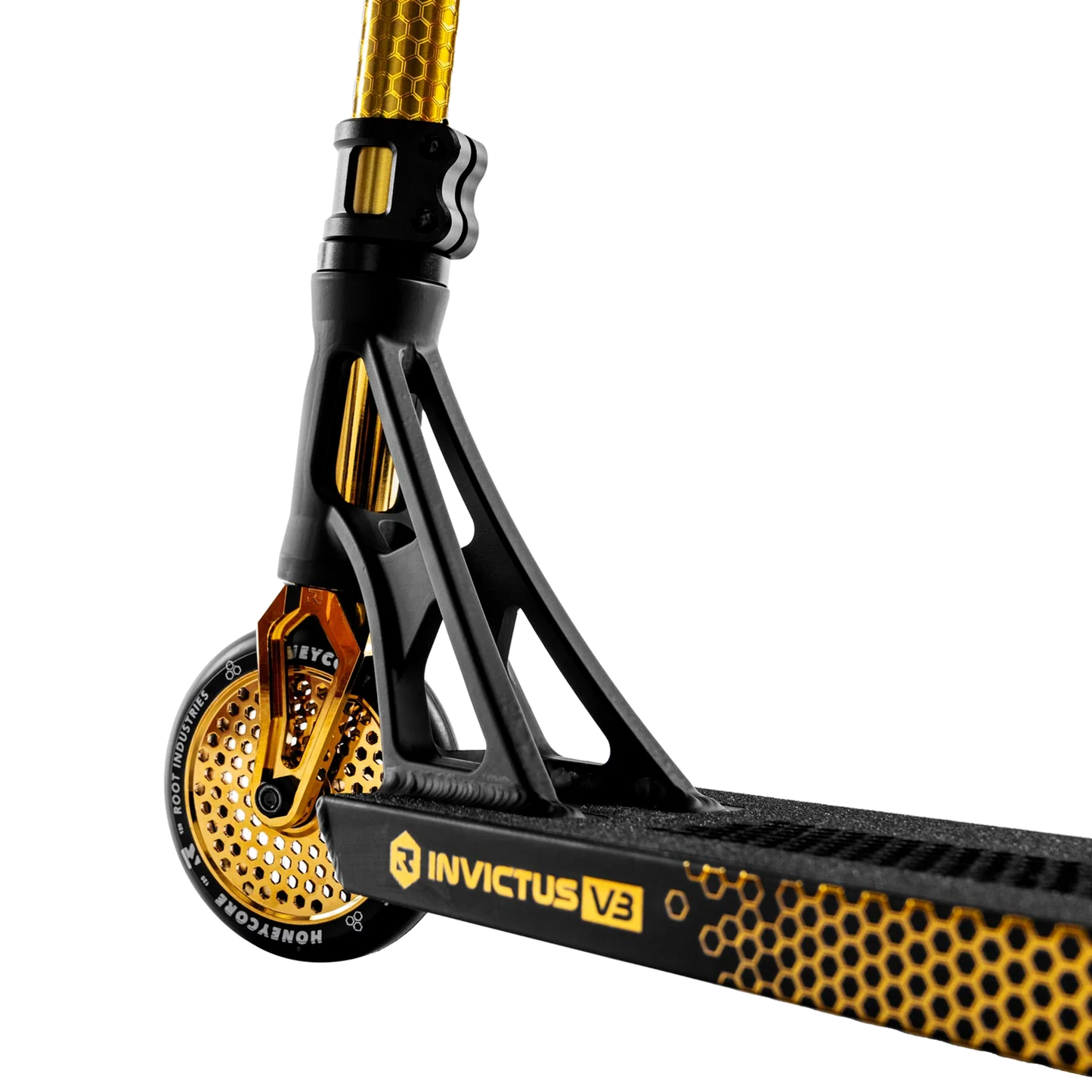 Root Invictus V3 Stunt Scooter Burnt Gold