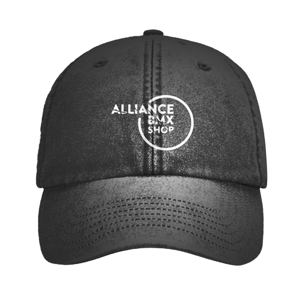 Alliance BMX Logo Cap Vintage Black
