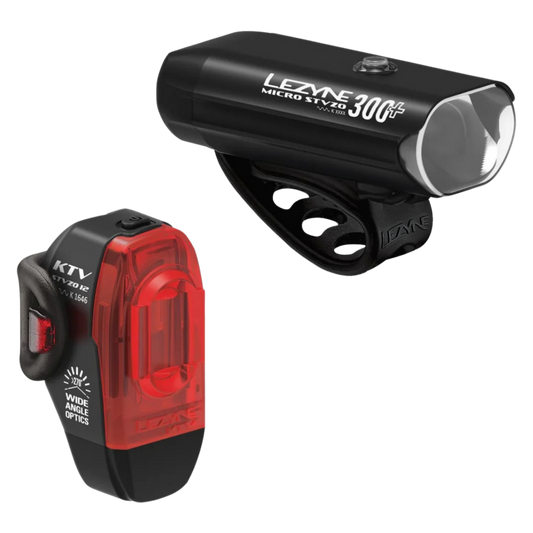 Lezyne Beleuchtungsset Micro Drive 300+ StVZO & KTV Drive StVZO